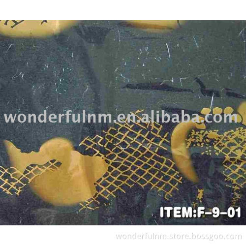 stamping foil with single color, multicolor in fashion design